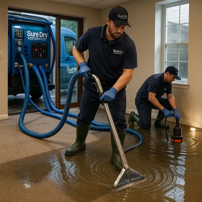 Water Extraction and Removal process in Tipton County, TN